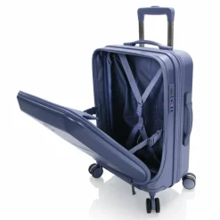 Best Heys EZ Fashion 4 Rollen Kabinentrolley S 53 cm mit Dehnfalte navy