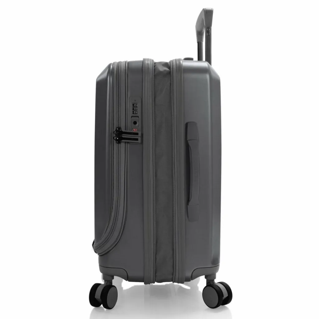 Sale Heys EZ Fashion 4 Rollen Kabinentrolley S 53 cm mit Dehnfalte charcoal