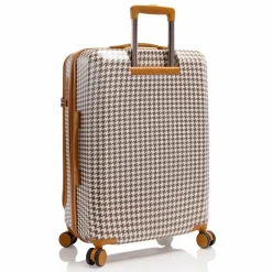 Heys 4-Rollen Koffer|Hartgepäck<EZ Fashion 4 Rollen Trolley M 66 cm mit Dehnfalte brown houndstooth