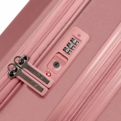 Heys Weichgepäck|4-Rollen Koffer<EZ Fashion 4 Rollen Trolley L 76 cm mit Dehnfalte rose gold