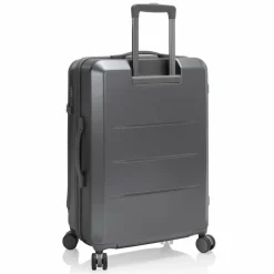 Outlet Heys EZ Fashion 4 Rollen Trolley M 66 cm mit Dehnfalte charcoal