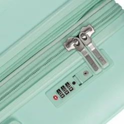 Heys Hartgepäck Kabinengepäck|4-Rollen Kabinentrolleys<Pastel 4 Rollen Kabinentrolley S 53 cm mit Dehnfalte mint