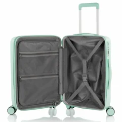 Heys Hartgepäck Kabinengepäck|4-Rollen Kabinentrolleys<Pastel 4 Rollen Kabinentrolley S 53 cm mit Dehnfalte mint