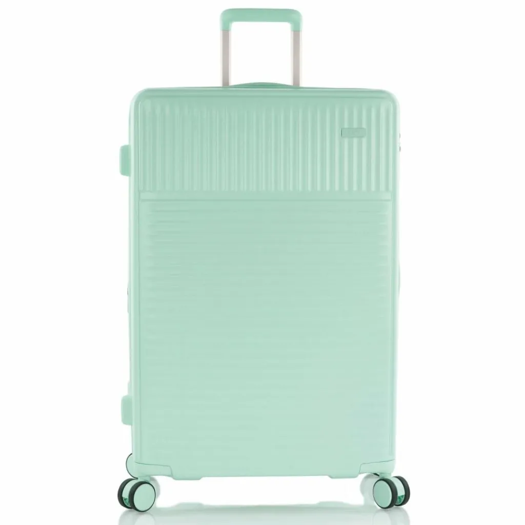 Heys Hartgepäck|4-Rollen Koffer<Pastel 4 Rollen Trolley L 76 cm mit Dehnfalte mint