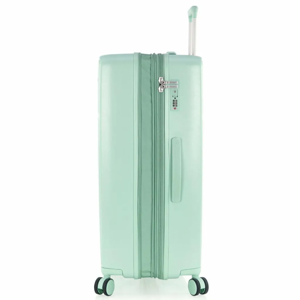 Heys Hartgepäck|4-Rollen Koffer<Pastel 4 Rollen Trolley L 76 cm mit Dehnfalte mint