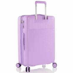 Heys Hartgepäck|4-Rollen Koffer<Pastel 4 Rollen Trolley M 66 cm mit Dehnfalte lavender