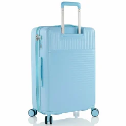 Heys Hartgepäck|4-Rollen Koffer<Pastel 4 Rollen Trolley M 66 cm mit Dehnfalte blue