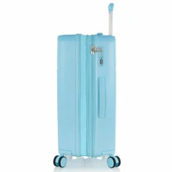 Heys Hartgepäck|4-Rollen Koffer<Pastel 4 Rollen Trolley M 66 cm mit Dehnfalte blue