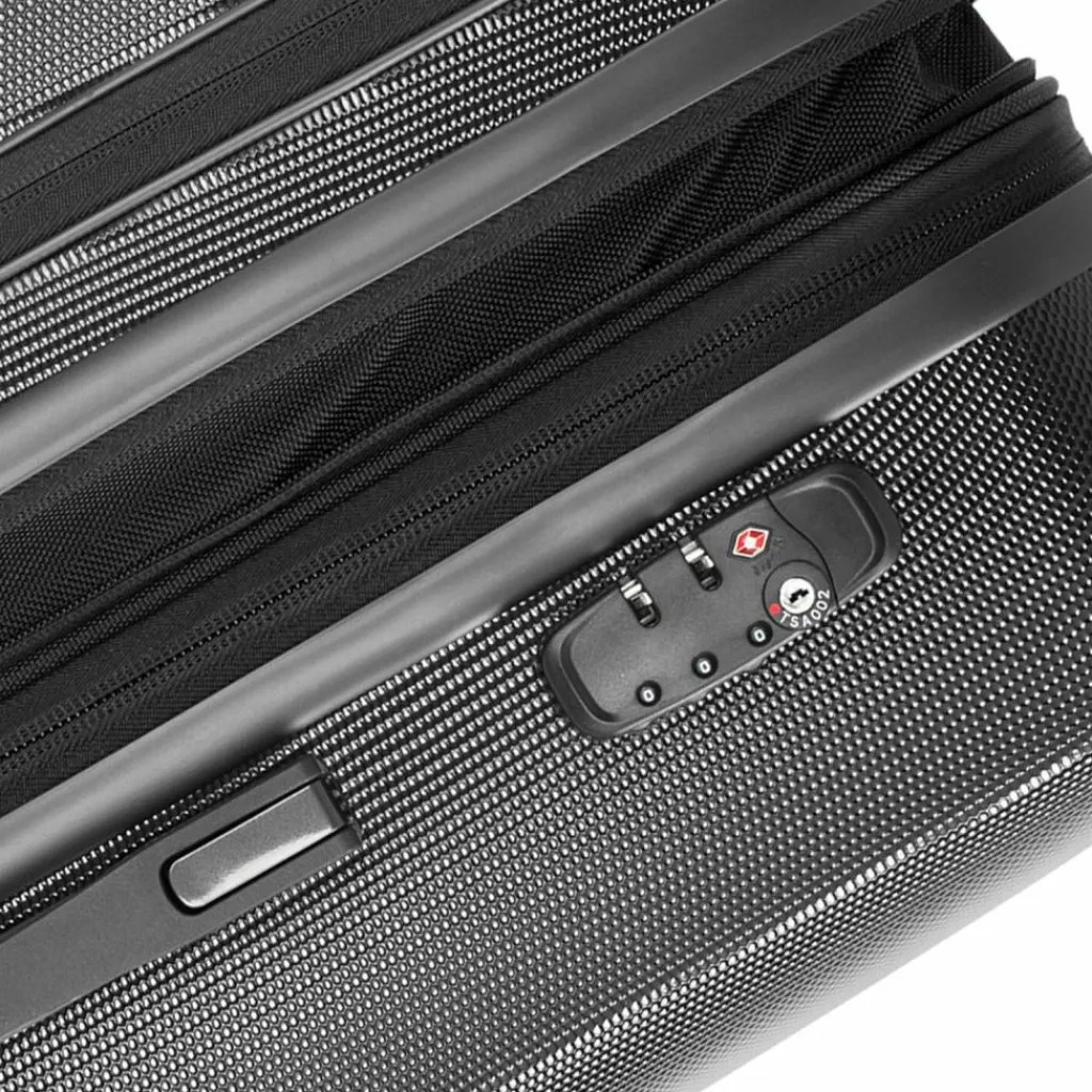 Best Heys Vantage 4 Rollen Kofferset 3-teilig mit Dehnfalte black