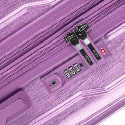 Heys Xtrak 4 Rollen Kabinentrolley S 55 cm mit Dehnfalte lavender
