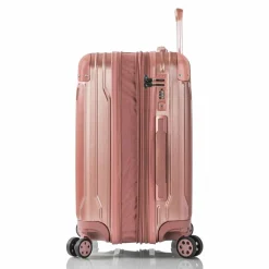 Discount Heys Xtrak 4 Rollen Kabinentrolley S 55 cm mit Dehnfalte rose gold