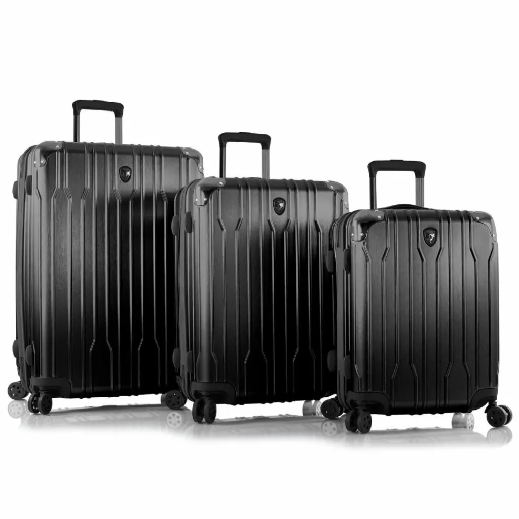 Heys Xtrak 4 Rollen Kofferset 3-teilig mit Dehnfalte