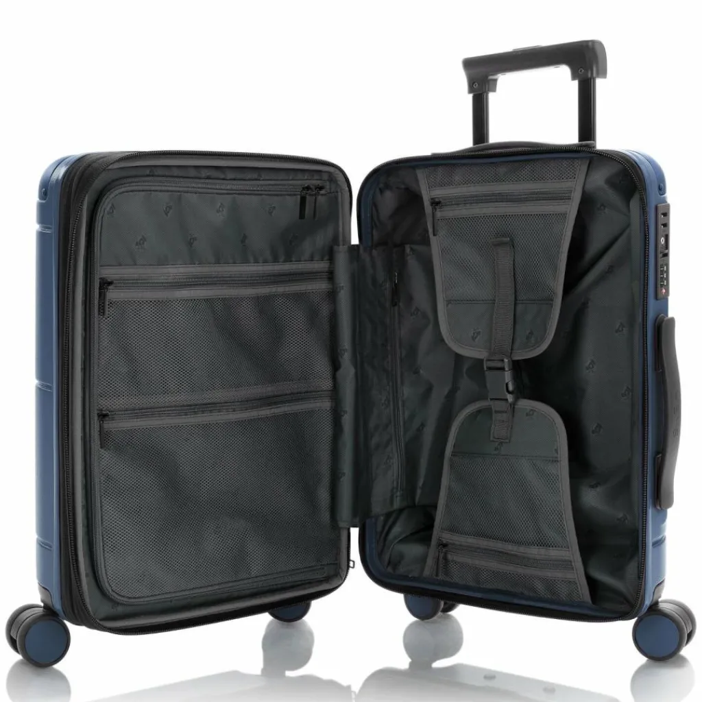 Best Heys Zen 4 Rollen Kabinentrolley S 54 cm mit Dehnfalte navy