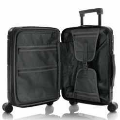 Heys Hartgepäck Kabinengepäck|4-Rollen Kabinentrolleys<Zen 4 Rollen Kabinentrolley S 54 cm mit Dehnfalte black