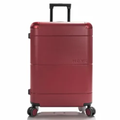 Hot Heys Zen 4 Rollen Trolley M 66 cm mit Dehnfalte burgundy
