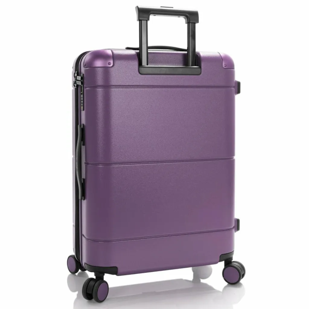 Heys Zen 4 Rollen Trolley M 66 cm mit Dehnfalte purple