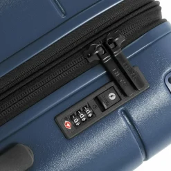 New Heys Zen 4 Rollen Trolley L 76 cm mit Dehnfalte navy