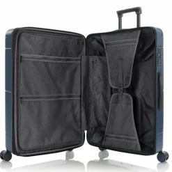 New Heys Zen 4 Rollen Trolley L 76 cm mit Dehnfalte navy