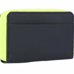 Horizn Studios Herrengeldbörsen Querformat|Damengeldbörsen Querformat<Geldbörse 10 cm night blue/neon yellow