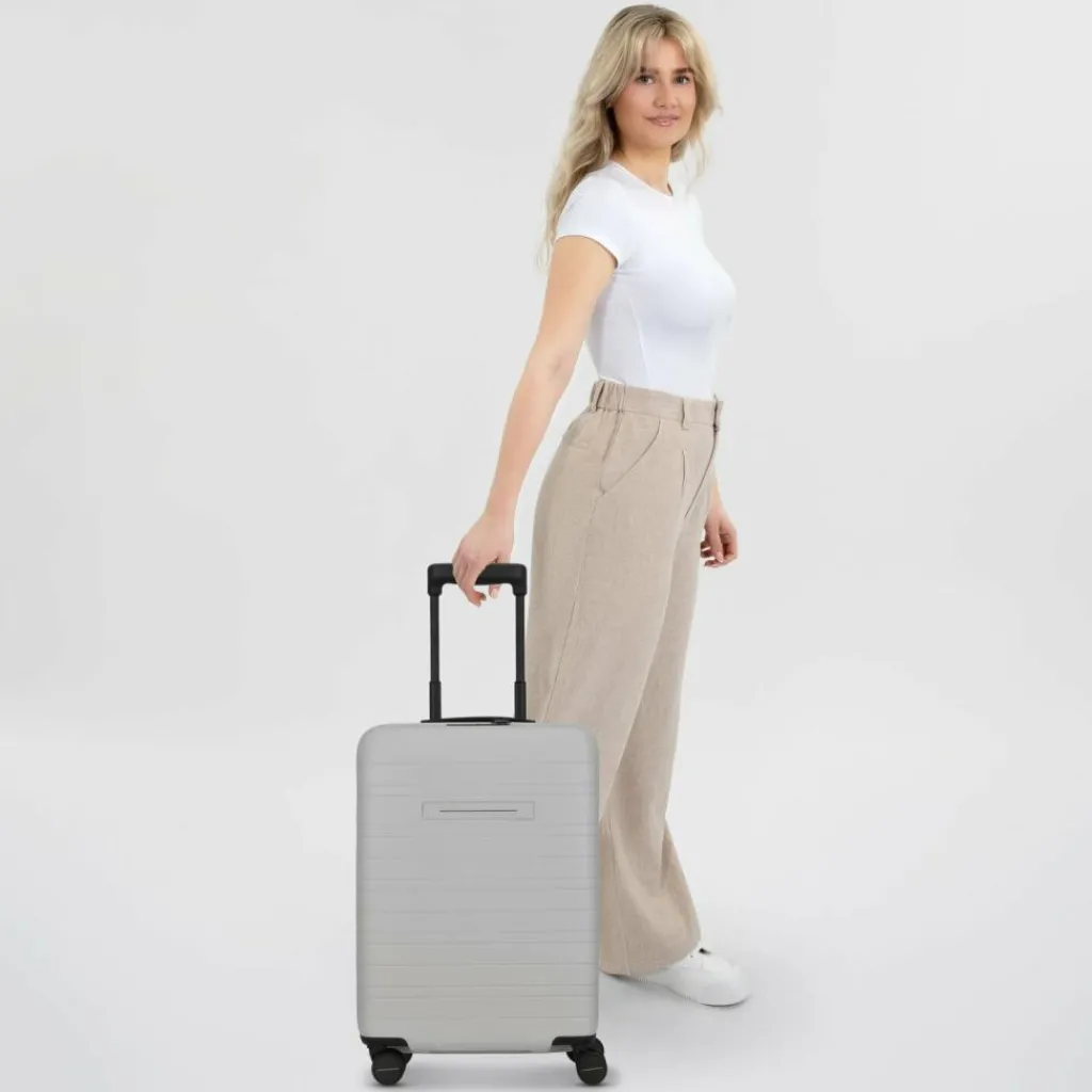 Horizn Studios Hartgepäck Kabinengepäck|4-Rollen Kabinentrolleys<H5 4 Rollen Kabinentrolley 55 cm light quartz grey