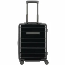 Horizn Studios Hartgepäck Kabinengepäck|4-Rollen Kabinentrolleys<H5 Essential Glossy 4-Rollen Kabinentrolley 55 cm glossy all black