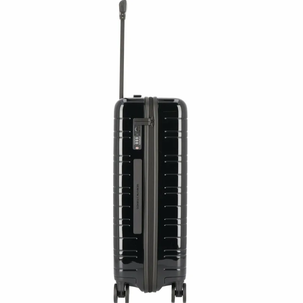 New Horizn Studios H6 Essential Glossy 4-Rollen Trolley 64 cm glossy all black