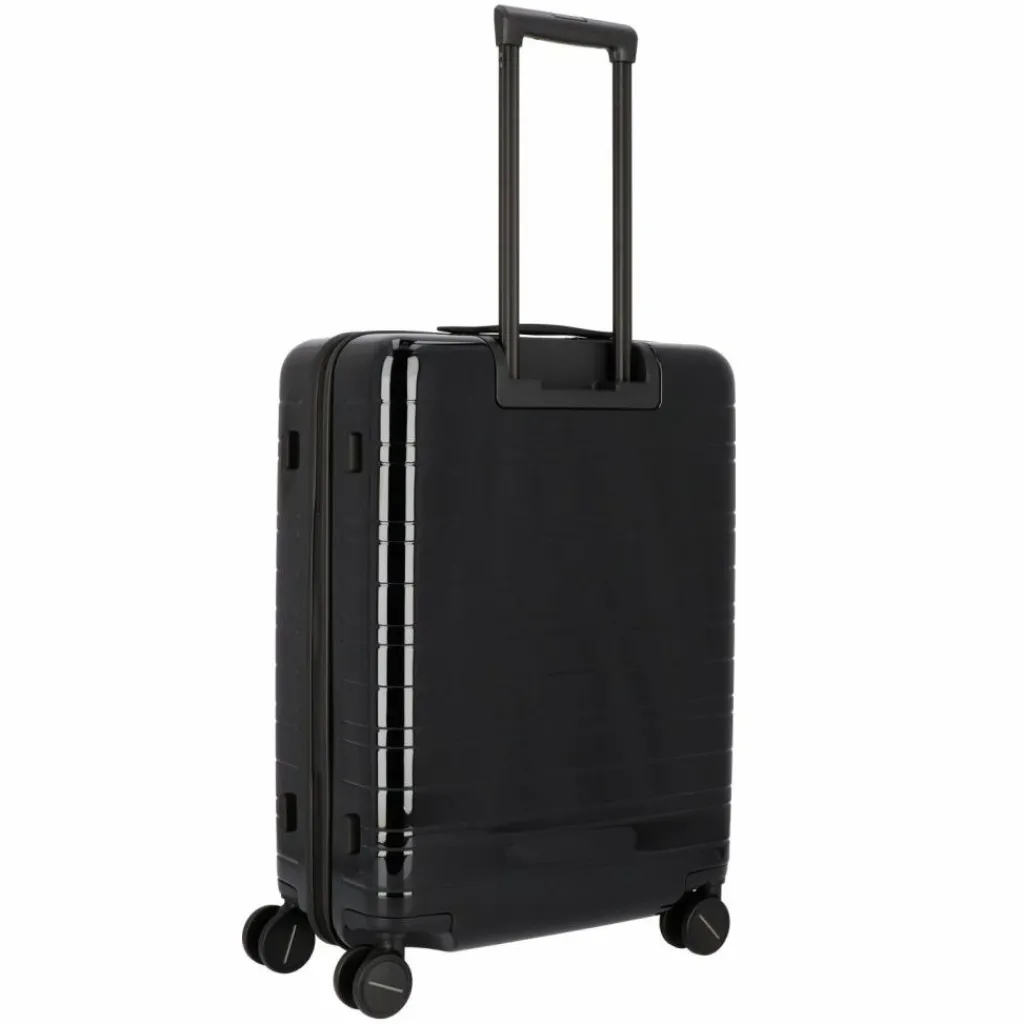 New Horizn Studios H6 Essential Glossy 4-Rollen Trolley 64 cm glossy all black