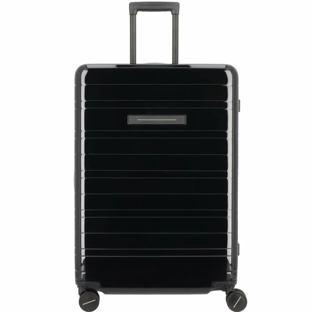 Horizn Studios Hartgepäck|4-Rollen Koffer<H7 Essential Glossy 4-Rollen Trolley 77 cm glossy all black
