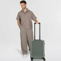 Horizn Studios H5 Smart 4 Rollen Kabinentrolley 55 cm glossy agave green