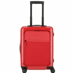 Clearance Horizn Studios M5 Essential 4 Rollen Kabinentrolley 55 cm Laptopfach glossy red