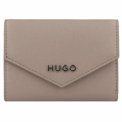 Hugo Damengeldbörsen Querformat<Chris Geldbörse 12 cm dark beige