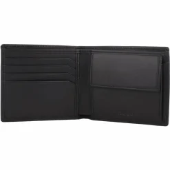 Hugo Ethon Geldbörse Leder 10.5 cm black