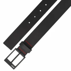 Discount Hugo Gaben Gürtel Leder black2