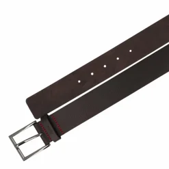 Hugo Herrengürtel<Giaspo Gürtel Leder dark brown2