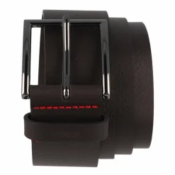 Hugo Herrengürtel<Giaspo Gürtel Leder dark brown2