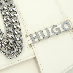 Hot Hugo Mel 2.0 Clutch Tasche 21.5 cm open white