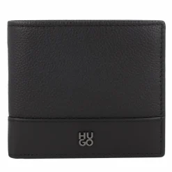 Sale Hugo Quantic Geldbörse Leder 10.5 cm black
