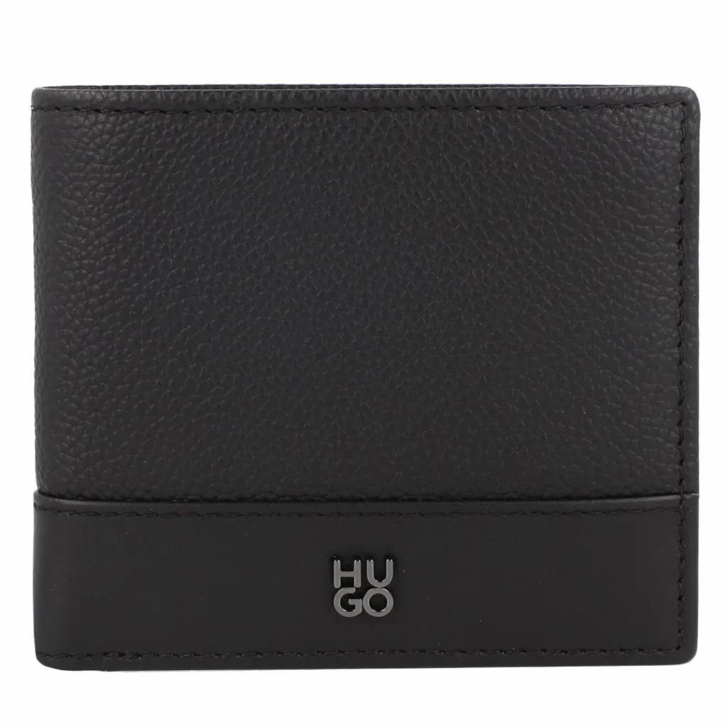 Sale Hugo Quantic Geldbörse Leder 10.5 cm black