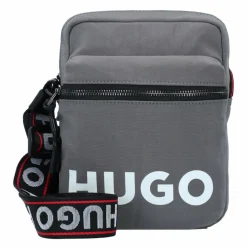 New Hugo Quentyn Mini Bag Umhängetasche 16.5 cm medium grey