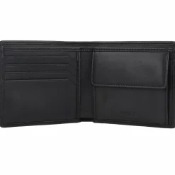 Sale Hugo Subway Geldbörse Leder 12 cm black