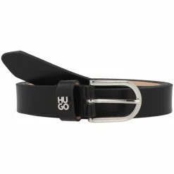 Discount Hugo Zoey Gürtel Leder black
