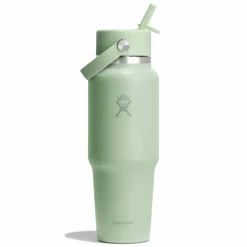 Hydro Flask Trinkflaschen<Hydration Travel Bottle Flex Straw Cap Trinkflasche 945 ml aloe