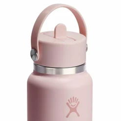 Hydro Flask Hydration Travel Bottle Flex Straw Cap Trinkflasche 710 ml trillium