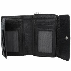 Jack Kinsky Damengeldbörsen Querformat<Albany 512 Geldbörse RFID Leder 13,5 cm schwarz