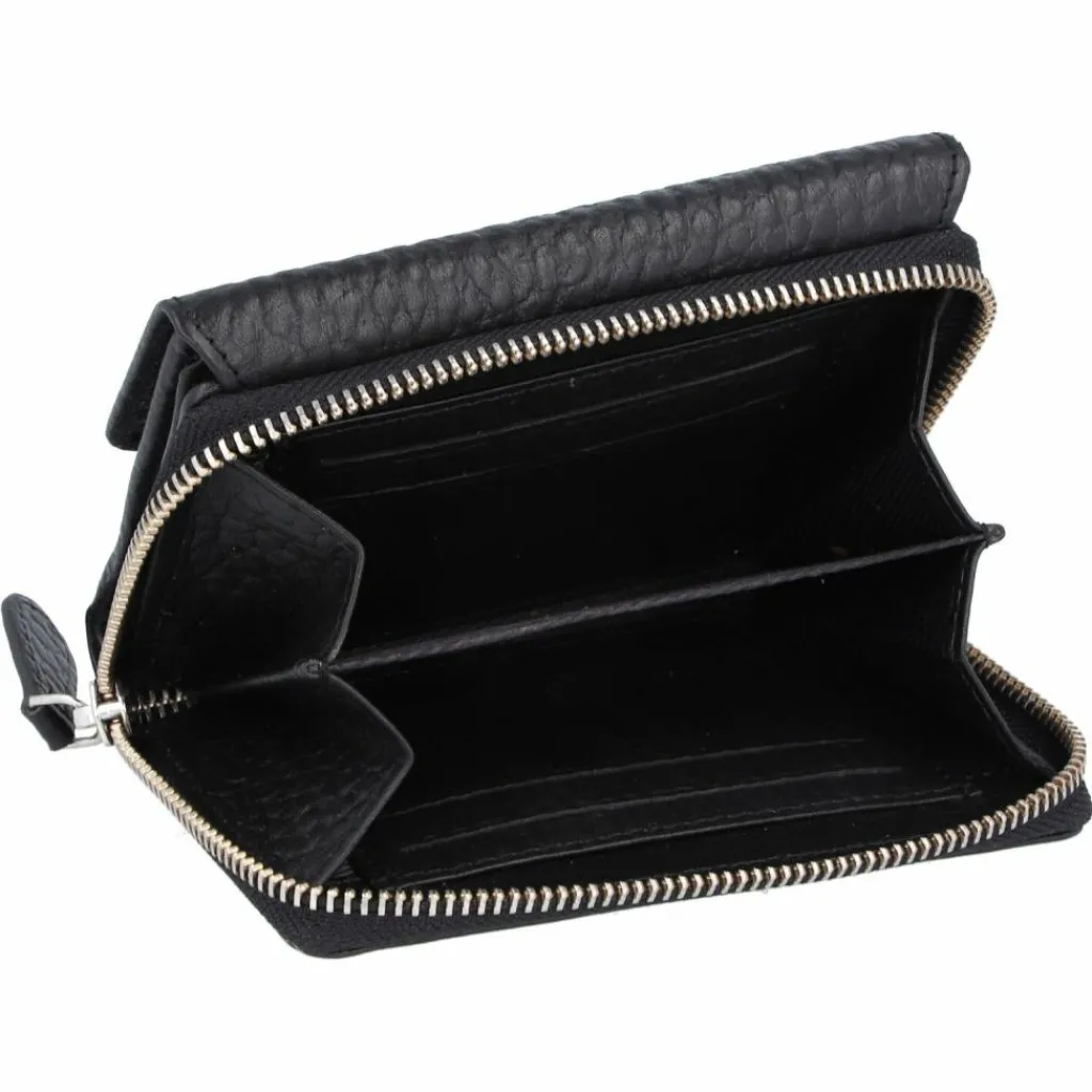 Jack Kinsky Damengeldbörsen Querformat<Albany 512 Geldbörse RFID Leder 13,5 cm schwarz