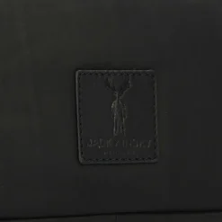 Jack Kinsky Umhängetaschen<Aruba 1 Umhängetasche Leder 19 cm schwarz