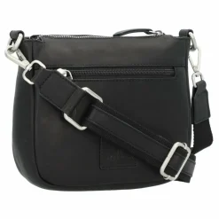 Jack Kinsky Umhängetaschen<Aruba 3 Umhängetasche Leder 20 cm schwarz