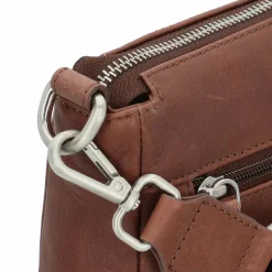 New Jack Kinsky Aruba 3 Umhängetasche Leder 20 cm braun