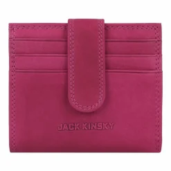 Hot Jack Kinsky Aruba Geldbörse RFID Schutz Leder 10 cm pink