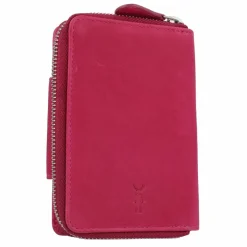 Jack Kinsky Damengeldbörsen Querformat<Aruba Geldbörse Leder 14 cm pink